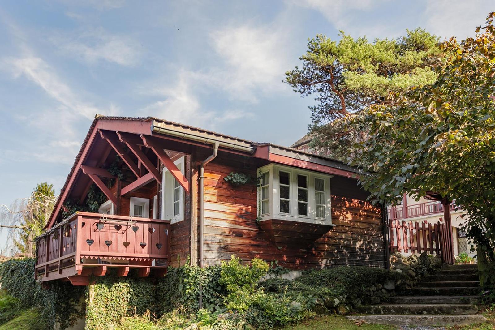 La Verniaz Et Ses Chalets เอวิยงเลบานส์ ภายนอก รูปภาพ