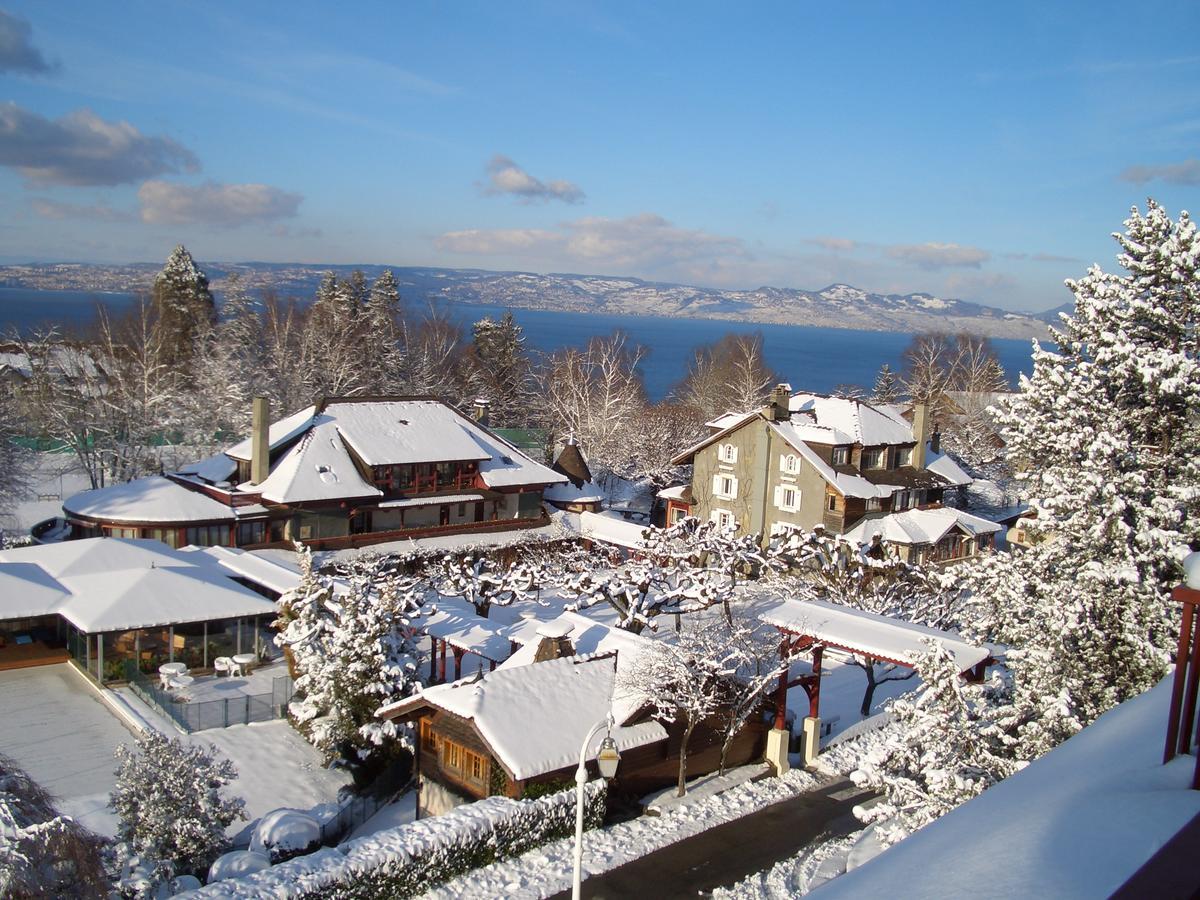 La Verniaz Et Ses Chalets เอวิยงเลบานส์ ภายนอก รูปภาพ